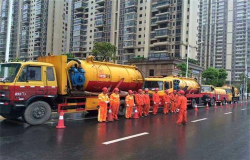 中和镇市政管道清淤