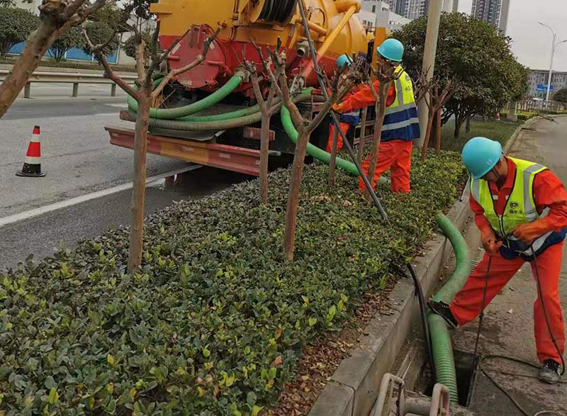 中和镇市政管道清淤